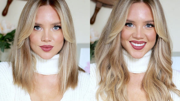 Lob and Blunt Cut How To Blend Hair Extensions