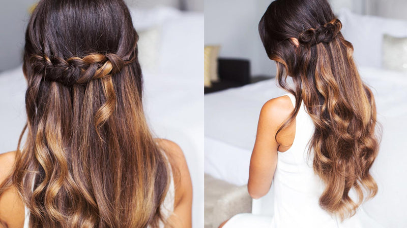 How to do a Waterfall Braid - YouTube