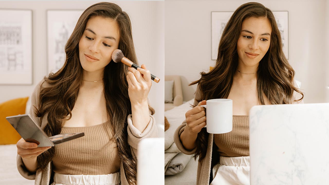 Luxy® Hair - How to glow on Facetime