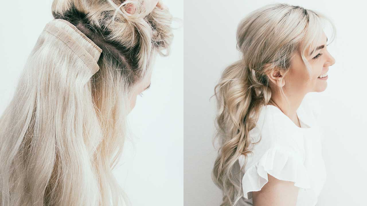 Ponytail hair extensions • Compare best prices now »