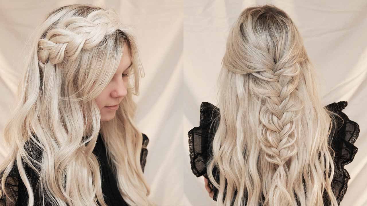 5 Minute Hairstyles: Crossover Loop Ponytail, By Sam Villa - Bangstyle -  House of Hair Inspiration