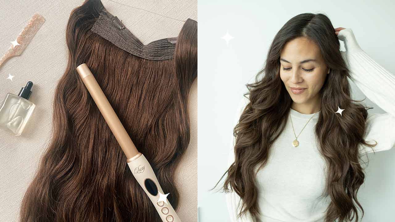 DIY How To Make Luxury SEAMLESS CLIP IN hair extensions