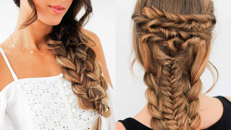 Easy 3 Step Braided Hairstyle