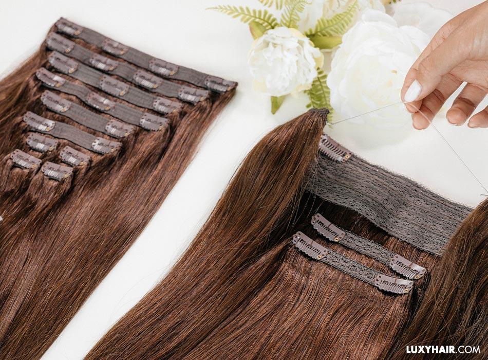 Luxy® Hair - Should you get Clip-in or Halo® hair extensions?