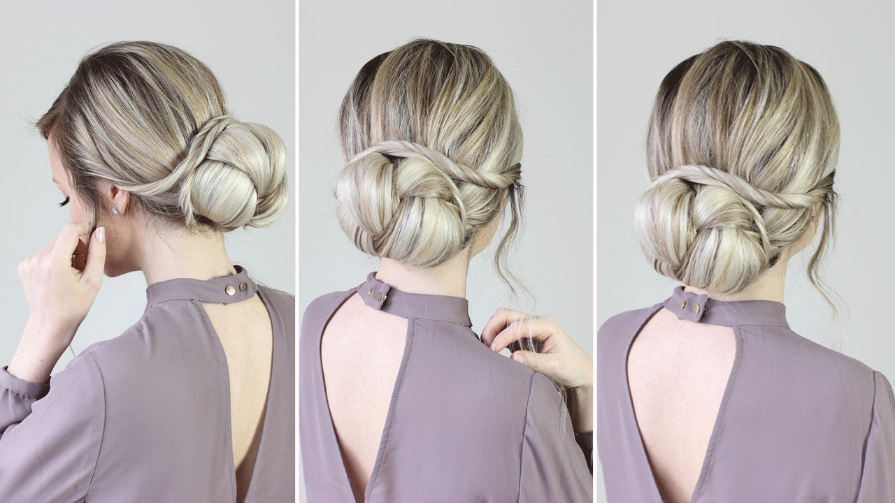 Luxy® Hair - How-to: Romantic Updo Hair Style for Special Occasions