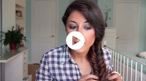 Luxy® Hair - How to do a Fishtail Braid