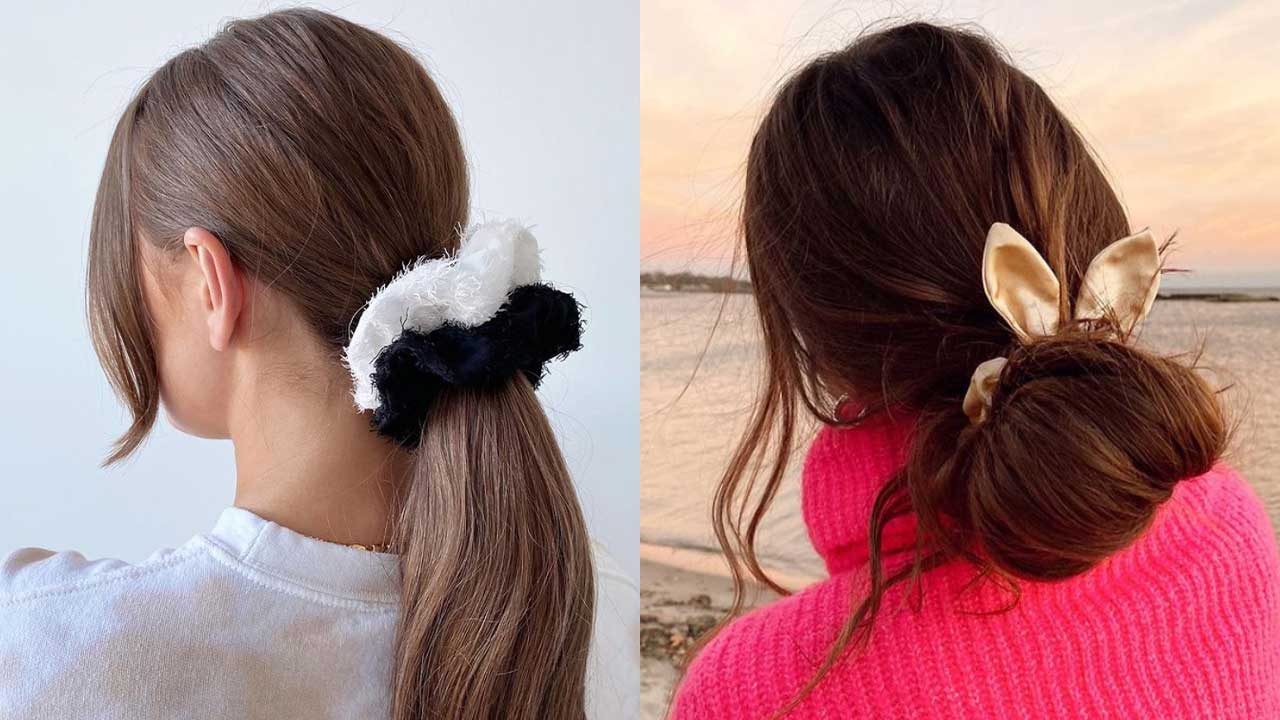 Hair Scrunchies Best Scrunchies For All Hair Types Luxy Hair