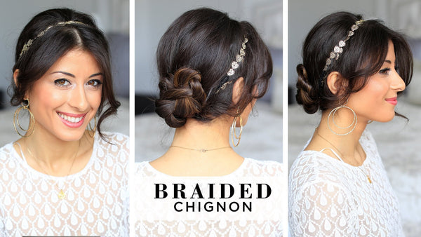Braided Chignon Hair Style blog image