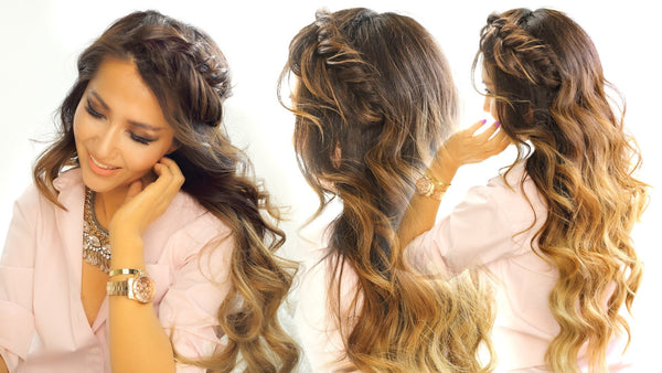 MakeupWearables - Quick & Easy School Hairstyle for Long Medium Hair blog image