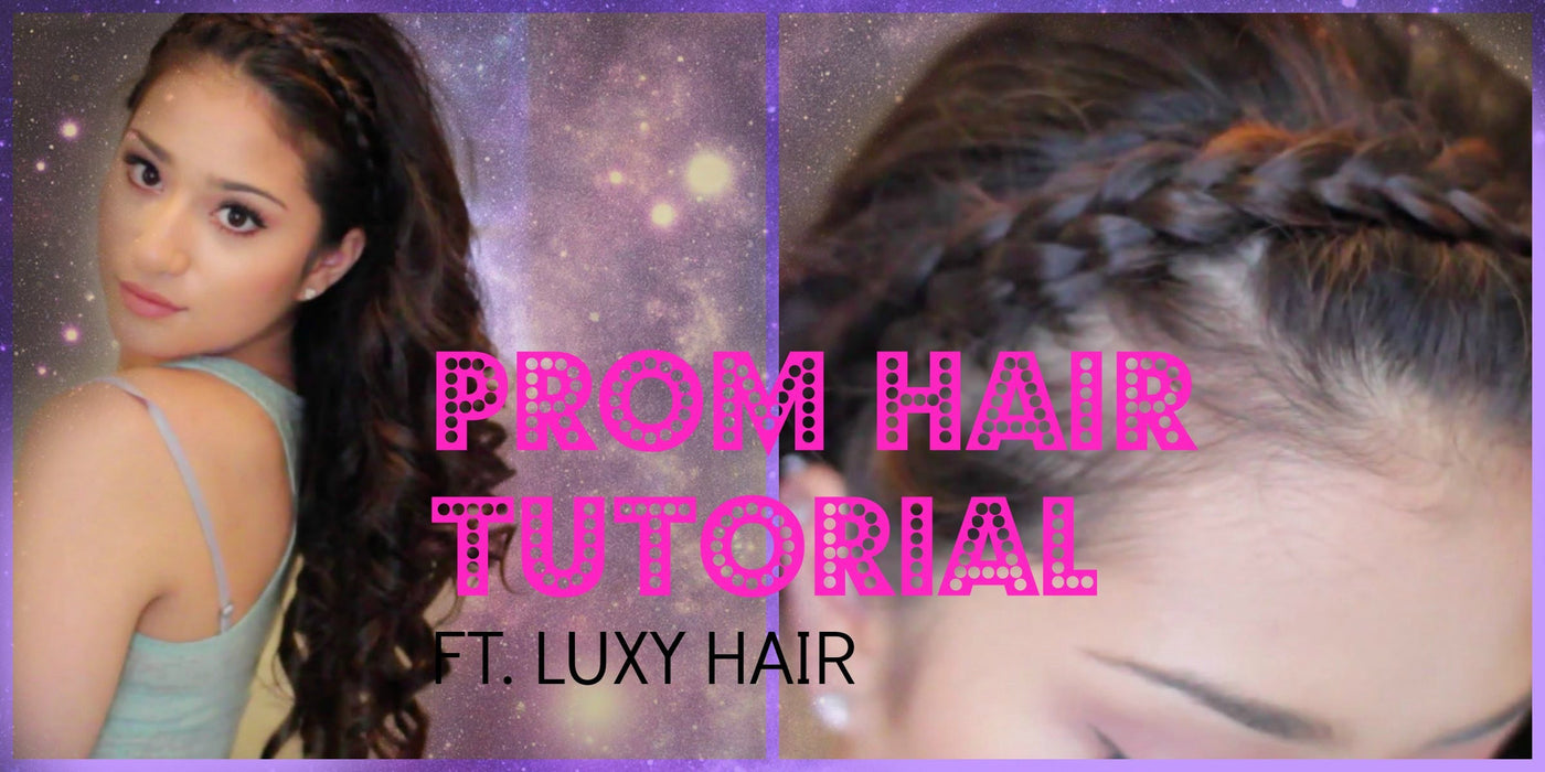 Luxy® Hair - Christina Rose - Prom Hair Tutorial ft. Luxy Hair Extensions