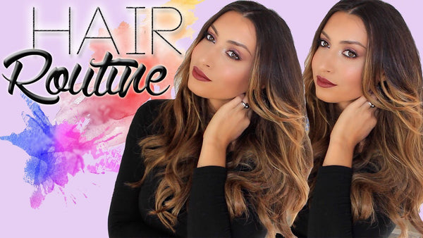 GeorgiaSecrets - Hair Routine + Wearing Clip-in Extensions (French) blog image