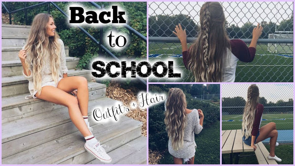 Alex Centomo - Back to School Cute Outfits + Quick & Easy Hair! blog image