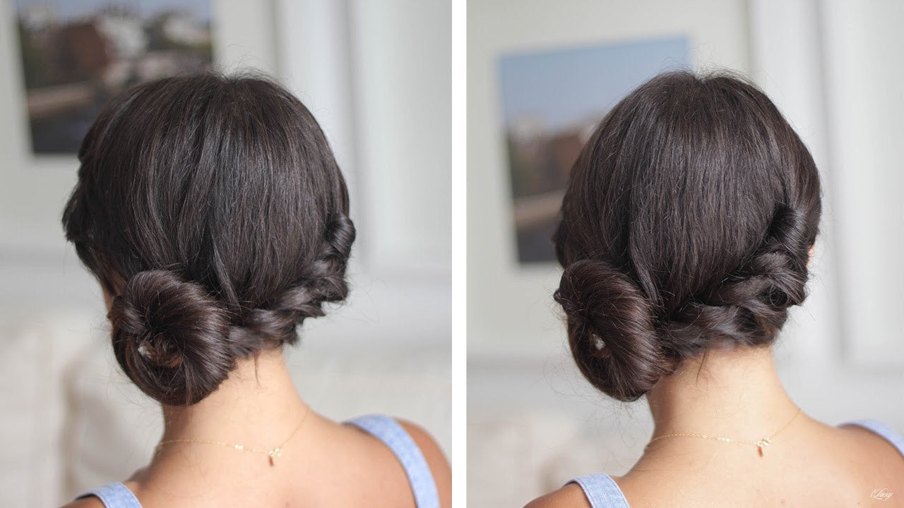 5 Easy DIY Side Bun Hairstyles