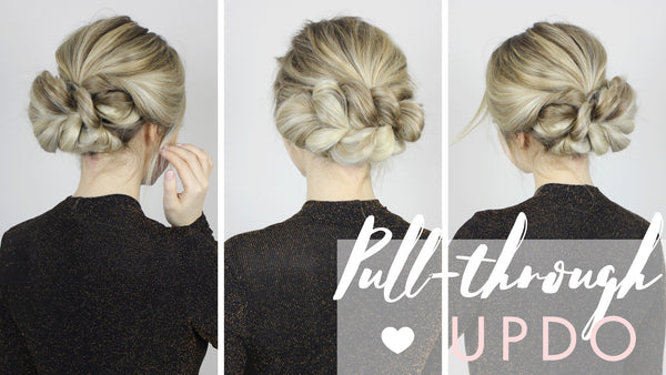Pull-Through Updo: Cute Hairstyle For Wedding or Prom blog image