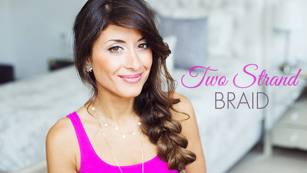 Step by Step: Two Strand Braid blog image