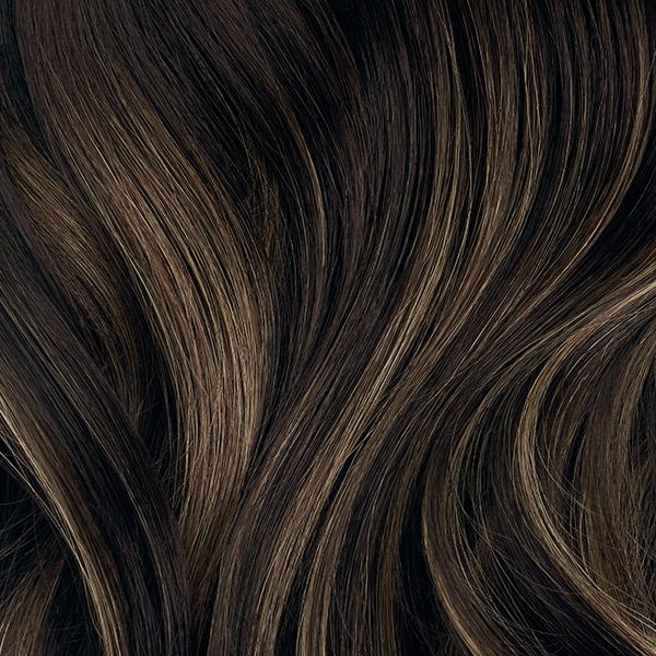16” Mocha Bronde Balayage Hair Fill-In & Halo® Set