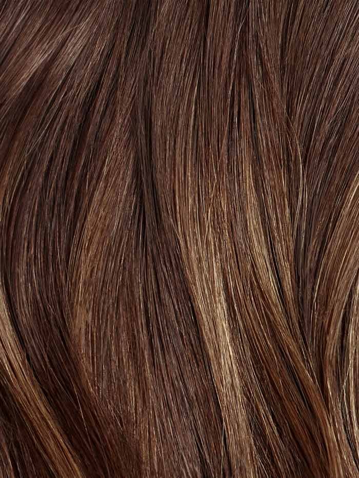 12” Chocolate Brown Balayage Scalp Hair Fill-Ins & Thinning Hair Fill-Ins Bundle (80g)