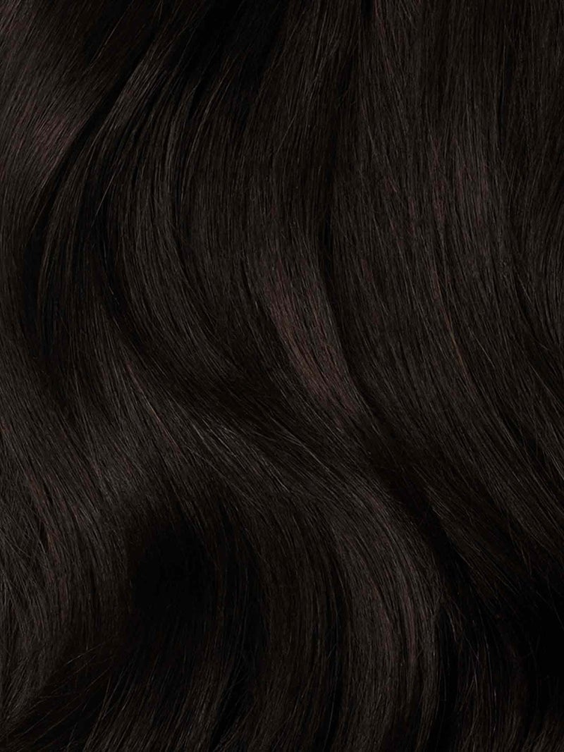 12” Mocha Brown Scalp Hair Fill-Ins & Halo® Bundle (180g)