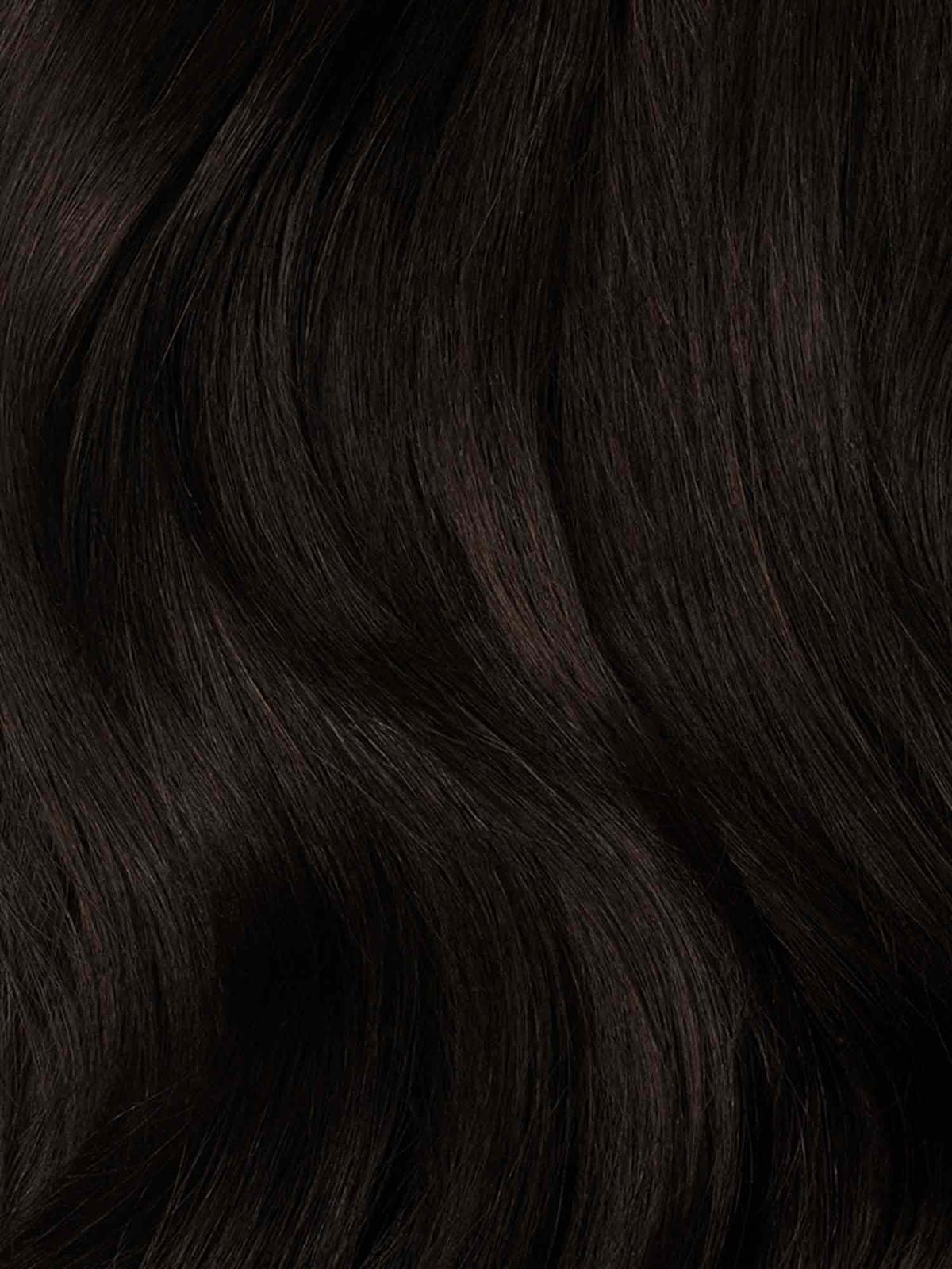 16” Mocha Brown Seamless & Clip-In Curtain Bangs Bundle (177g)