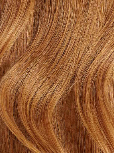 24" Seamless Natural Red Clip-Ins (240g)