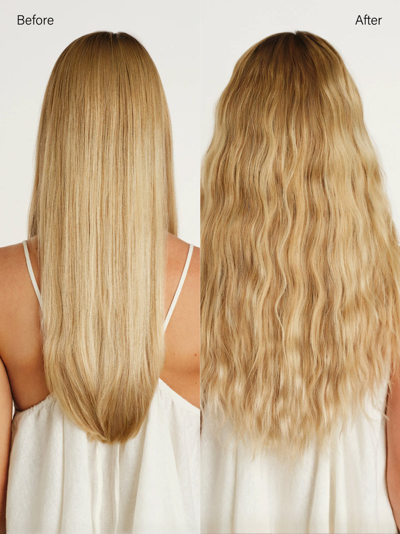 16" Dimensional Caramel Honey Blonde Root Melt Halo® Hair Extensions (140g)