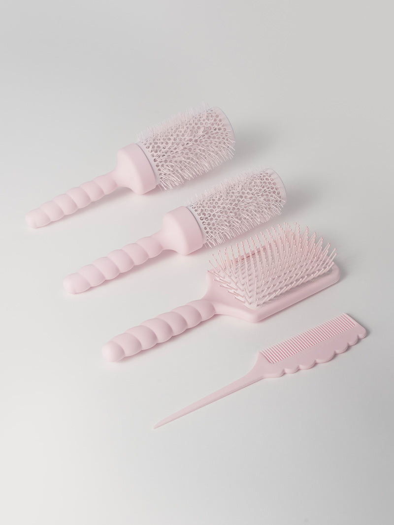 Luxy X Acquired Style Blowout Brush Kit & Velcro Roller Bundle