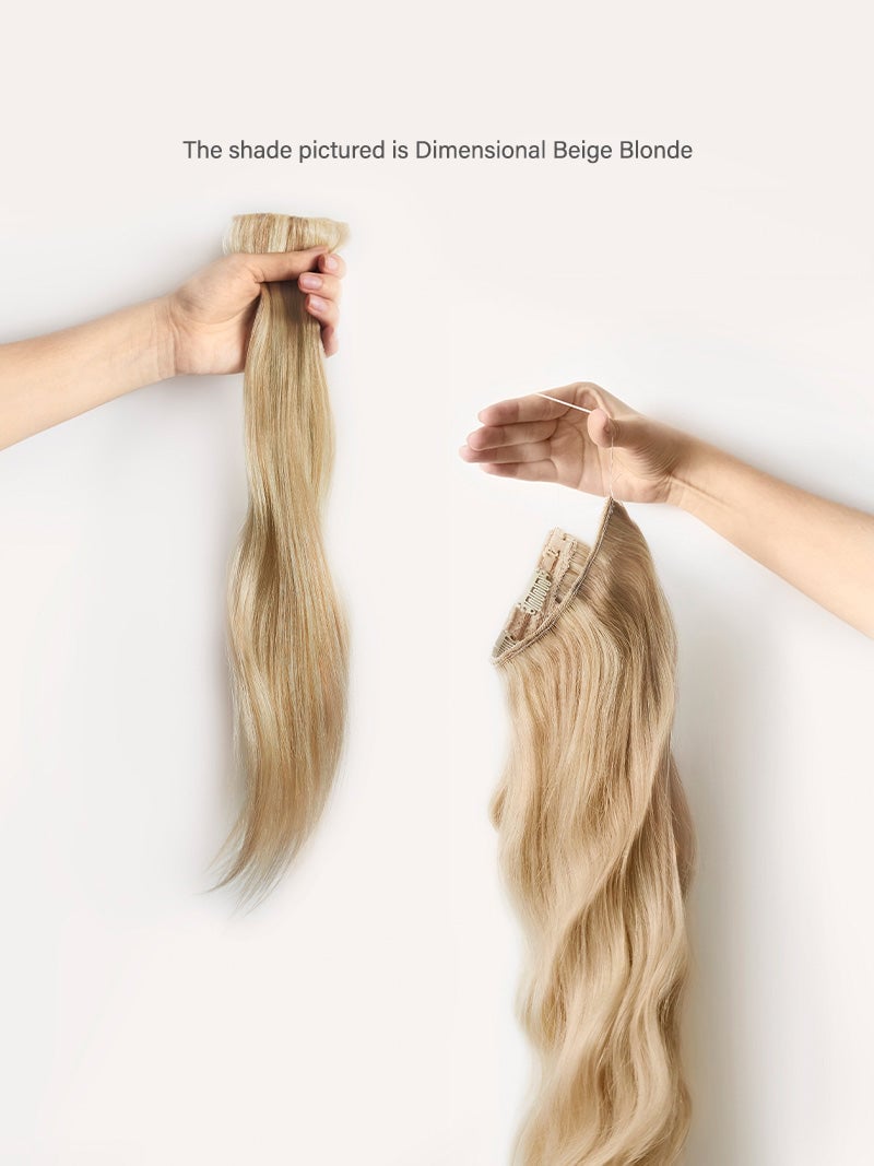 16” Bronde Balayage Scalp Hair Fill-Ins & Halo® Bundle (180g)