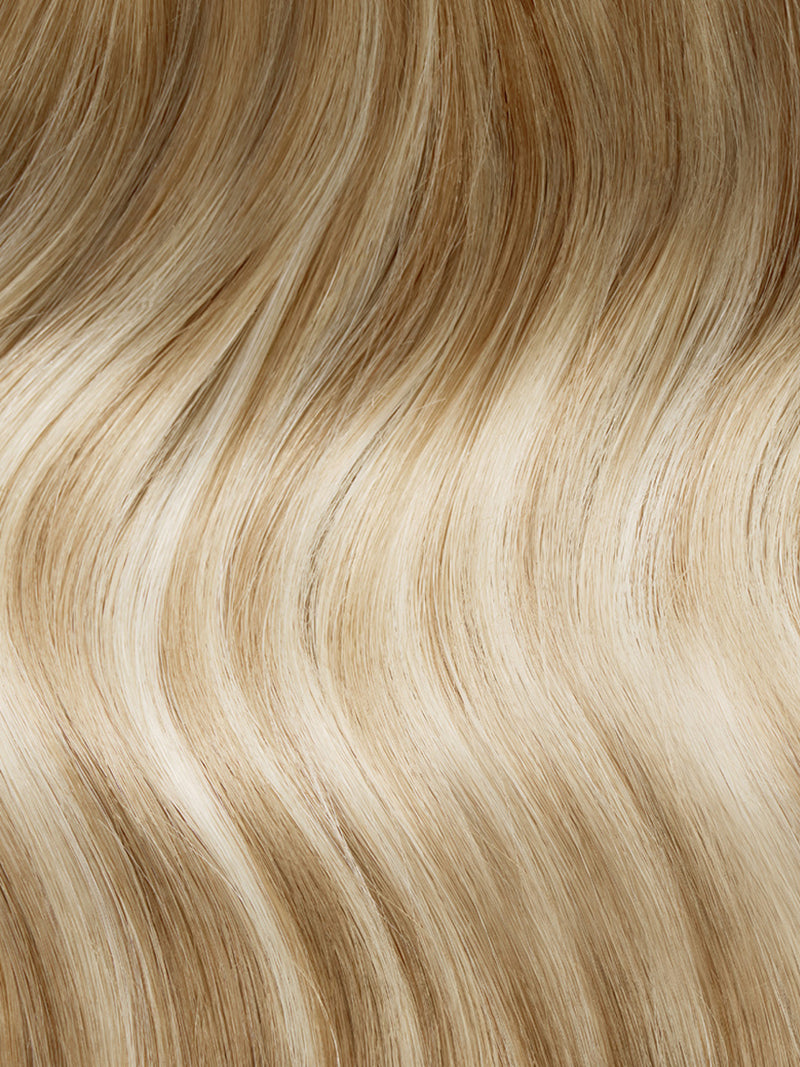 16" Dimensional Caramel Honey Blonde Root Melt Halo® Hair Extensions (140g)