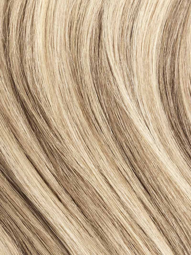 18" Dimensional Cream Blonde Effortless Tape-Ins The Full Volume Kit (45g) - Swatch