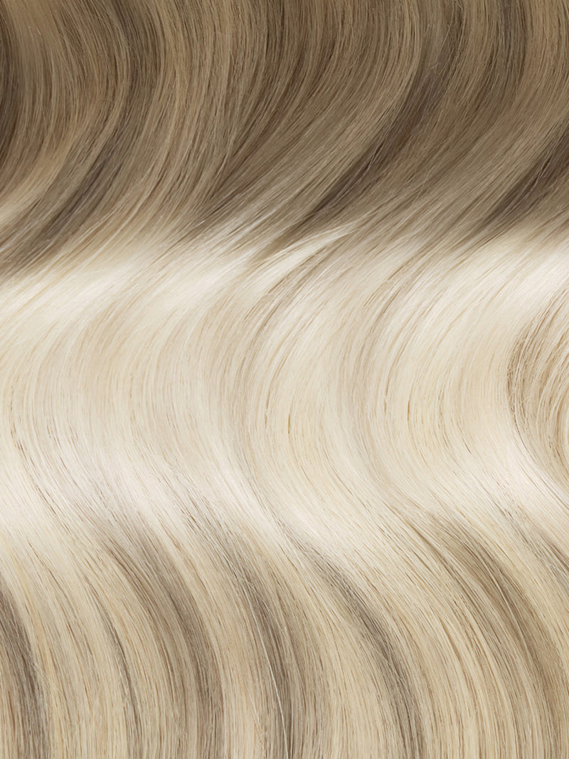 16" Dimensional Rooted Platinum Pearl Blonde Thinning Hair Fill-Ins (80g)