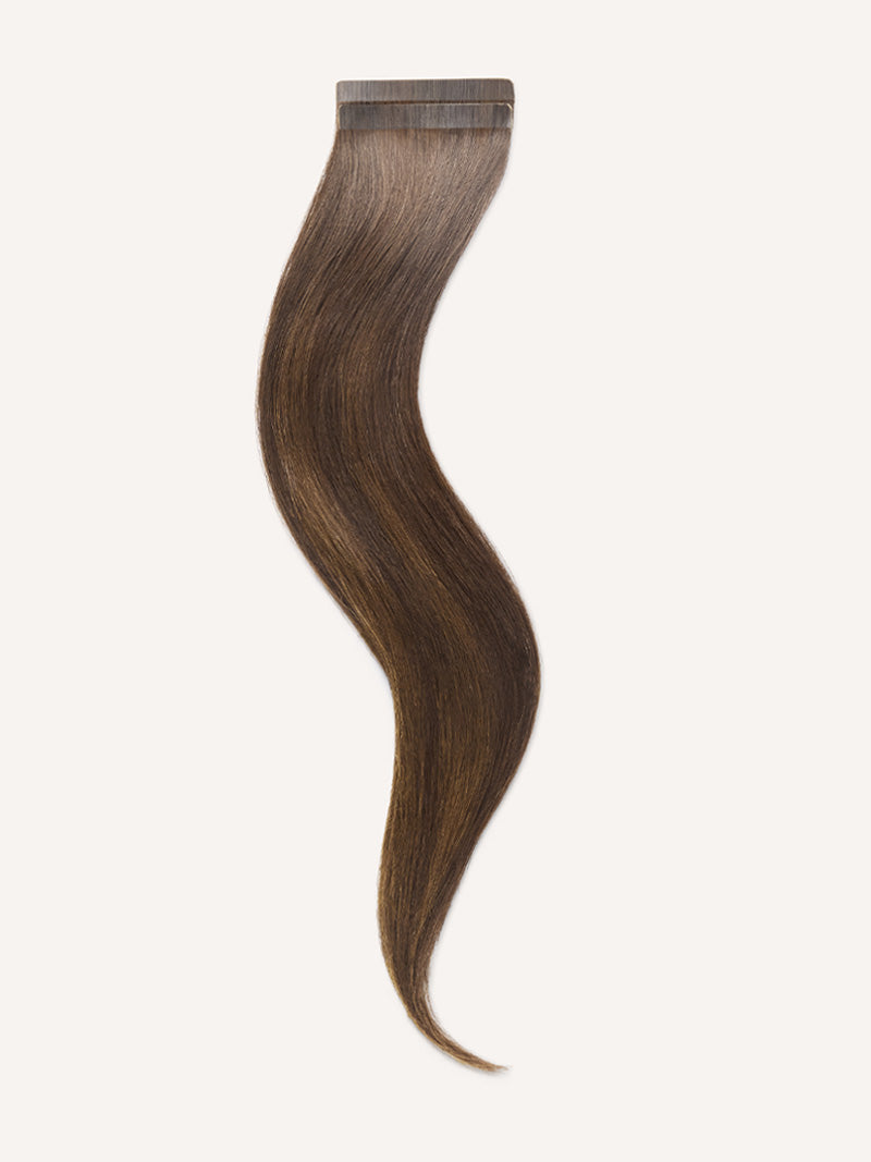 18" Light Brown Balayage Effortless Tape-Ins The Complete Length & Volume Kit (90g) - Productimage