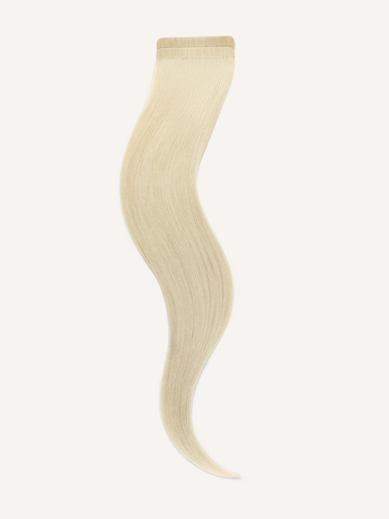 22" Platinum Blonde Effortless Tape-Ins The Total Transformation Kit (150g) - Product Image