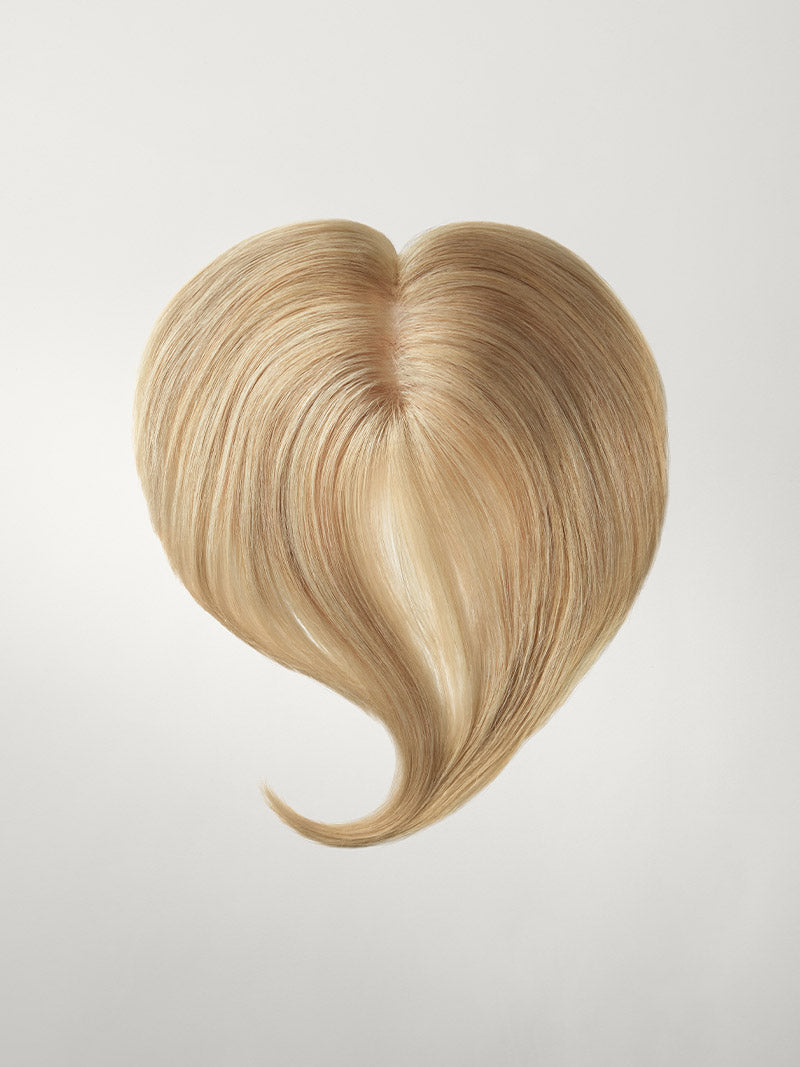 20” Dimensional Beige Blonde Seamless & Clip-In Curtain Bangs Bundle (197g)