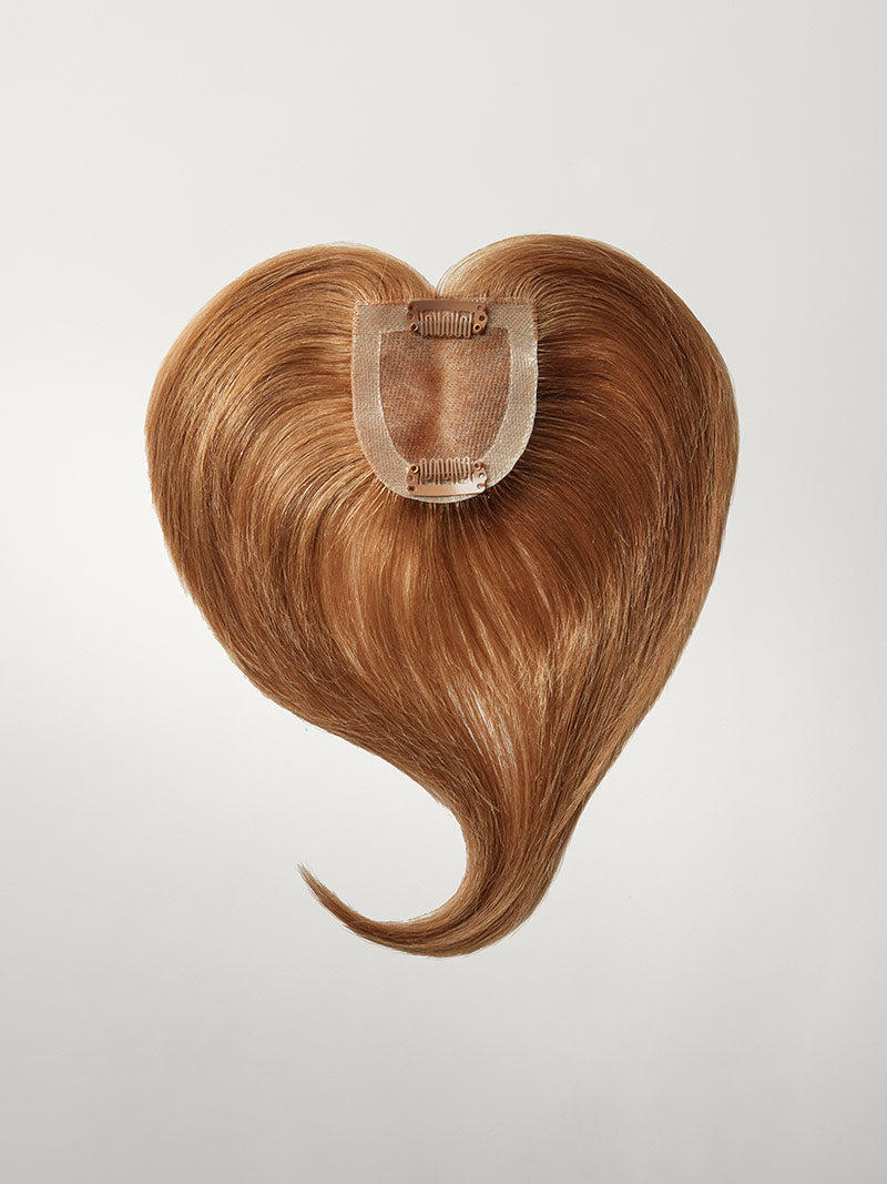 12” Natural Red Seamless & Clip-In Curtain Bangs Bundle (167g)