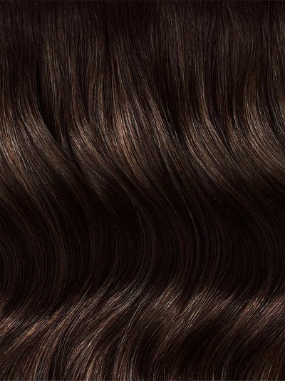 20" Dimensional Rooted Espresso Brown Halo® Hair Extensions (180g)