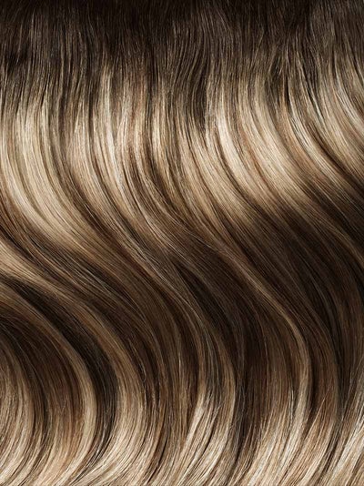 20" Seamless Dimensional Rooted Light Bronde Clip-Ins (180g)
