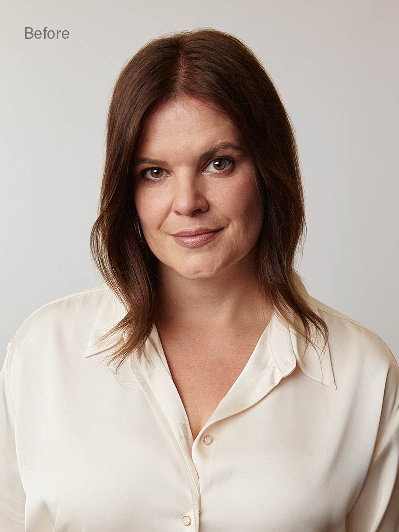 12” Dark Gray Scalp Hair Fill-Ins & Halo® Bundle (180g)