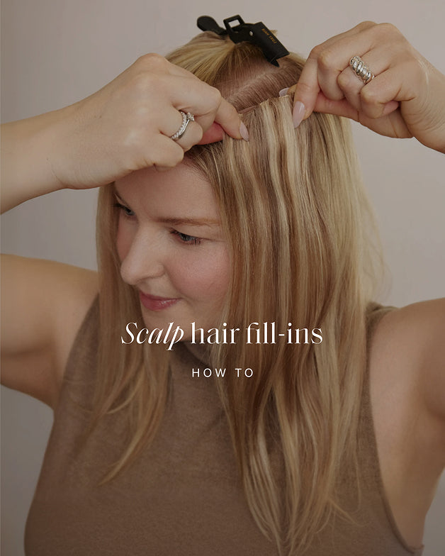 Scalp Hair Fill-Ins How-To