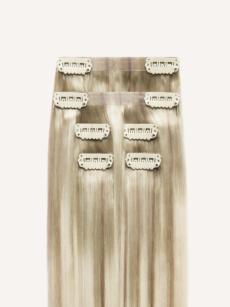 20" Dimensional Buttery Champagne Blonde Root Melt Thinning Hair Fill-Ins (95g)