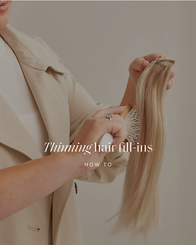 Thinning hair Fill-Ins How-to