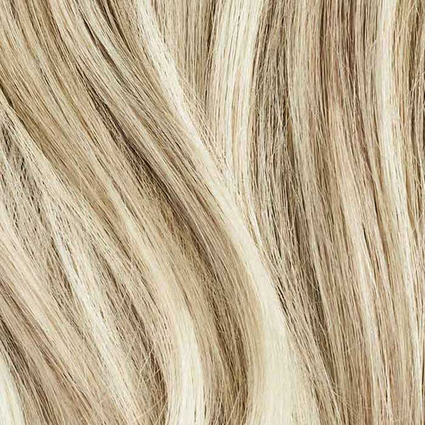 Beige Blonde Balayage Clip-In Bun