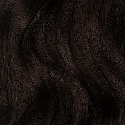 Mocha Brown Clip-In Bun