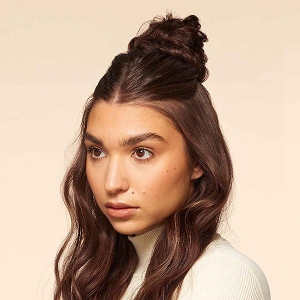 Chocolate Brown Clip-In Bun thumbnail