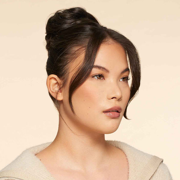 Cool Dark Brown Clip-In Bun thumbnail