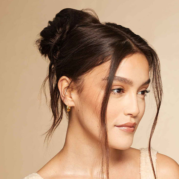 Dark Brown Clip-In Bun thumbnail