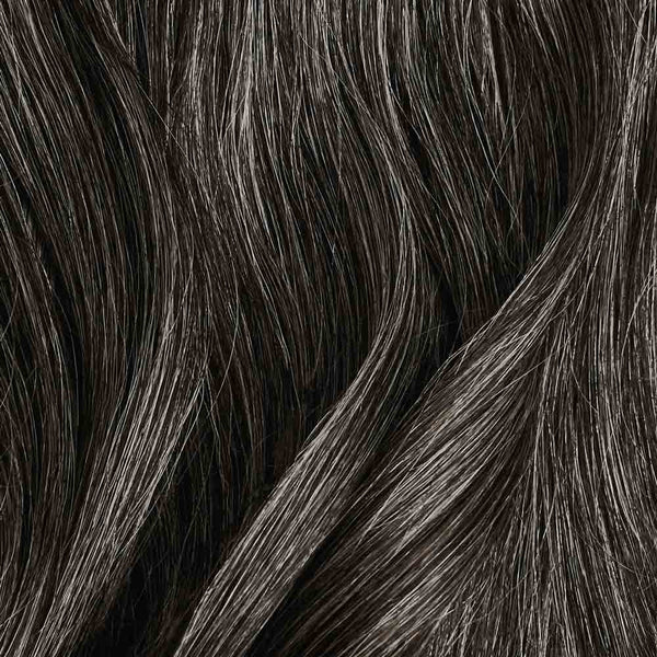 Dark Gray Clip-In Bun