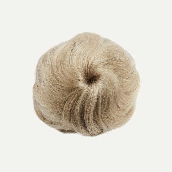 Beige Blonde Balayage Clip-In Bun thumbnail