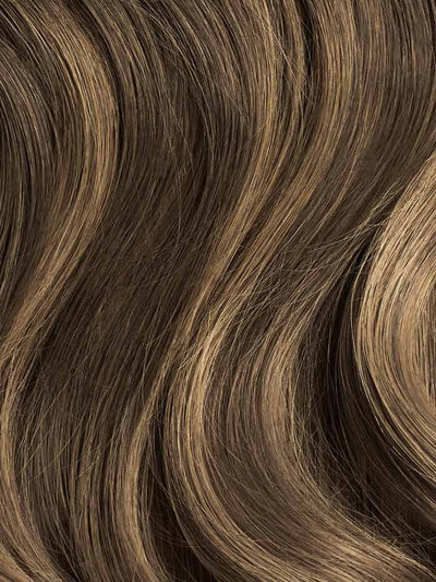 12" Seamless Ash Brown Balayage Clip-Ins (150g)