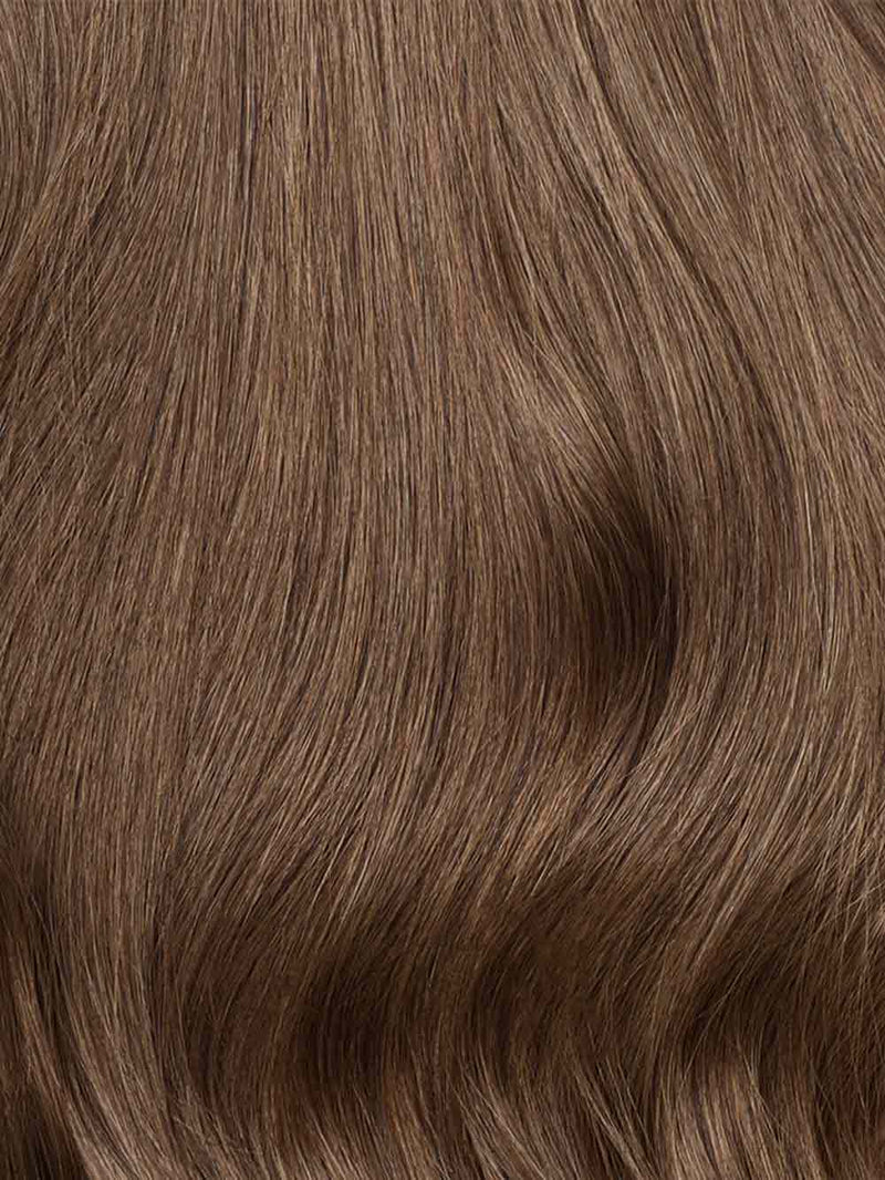 Ash Brown Clip-In Bun