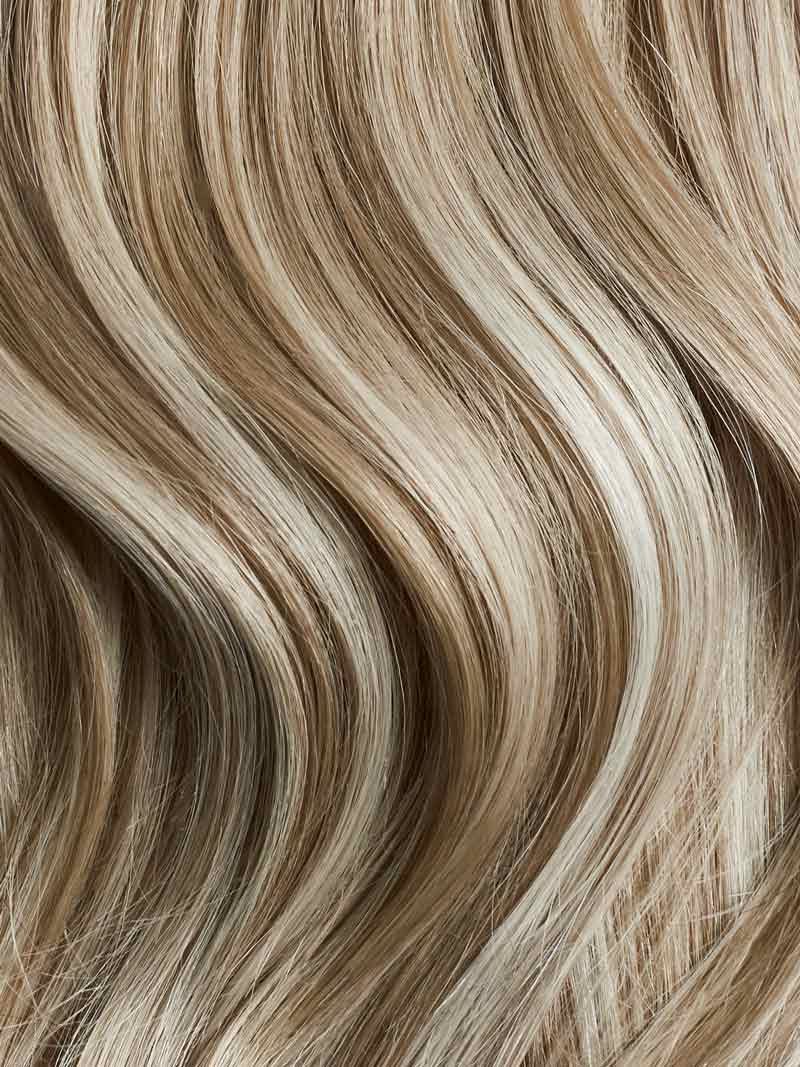 Natural Blonde Balayage Clip-In Bun